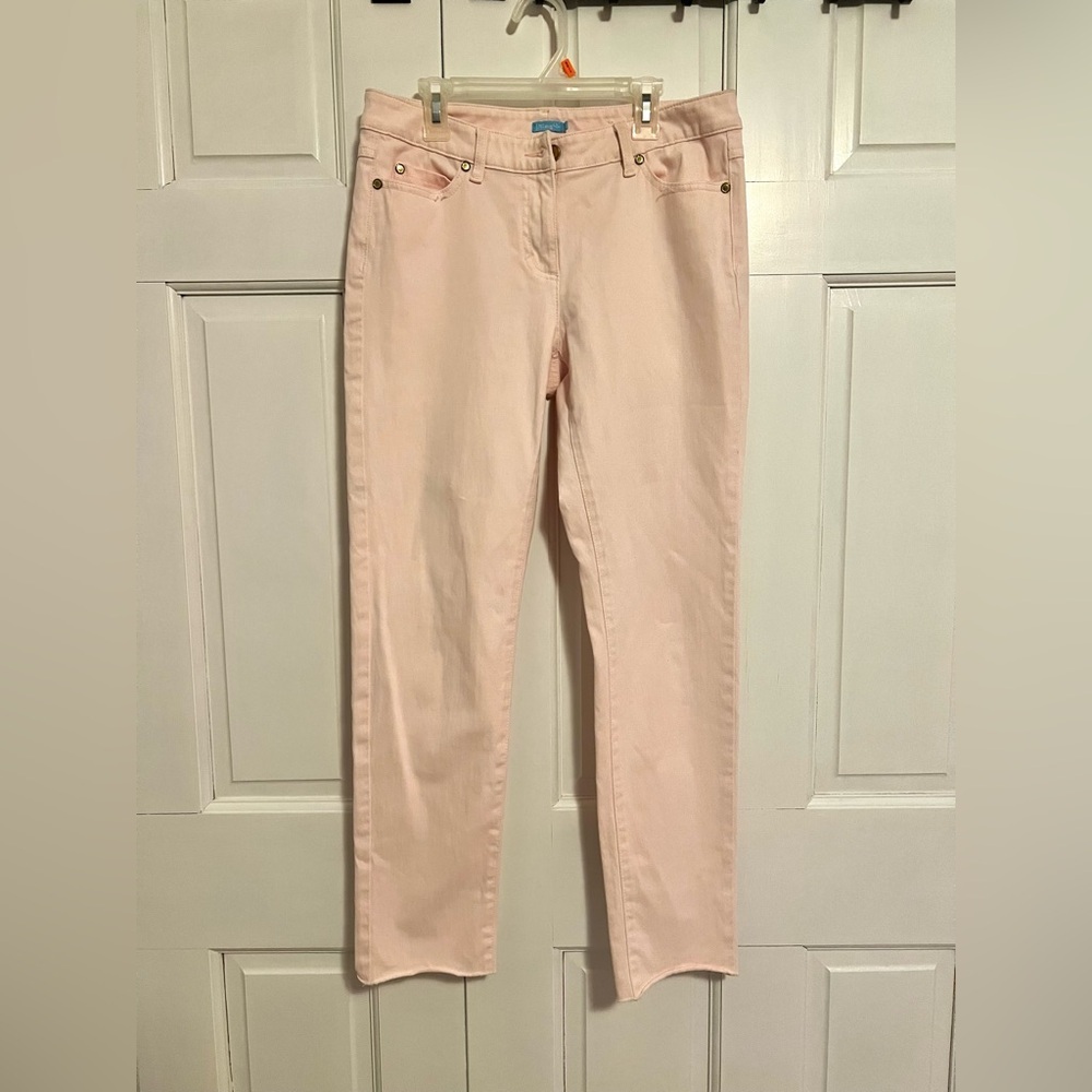 J. McLaughlin Watson Blush Straight Leg Jeans Size‎ 6